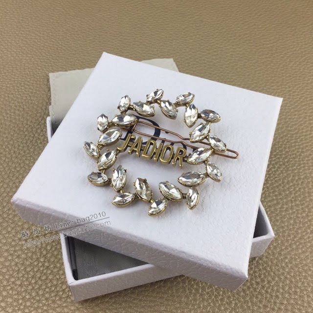 Dior飾品 迪奧經典熱銷款髮夾 Dior頭飾  zgd1172